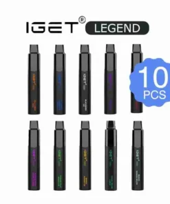 IGET Legend Bundles 10 PCS – the ultimate choice for iget vapes Australia. Elevate your vaping experience with the stylish and convenient IGET Legend Bundles 10 PCS, now available in