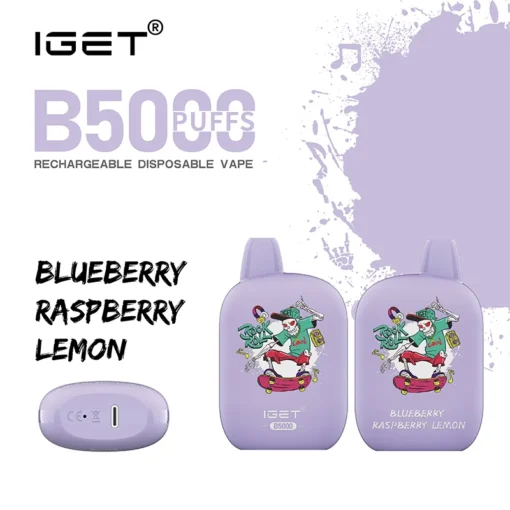 Blueberry Raspberry Lemon – IGET B5000