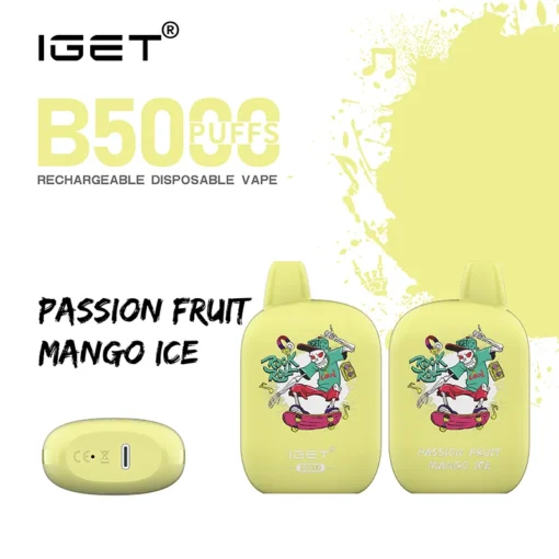 Passion Fruit Mango Ice – IGET B5000