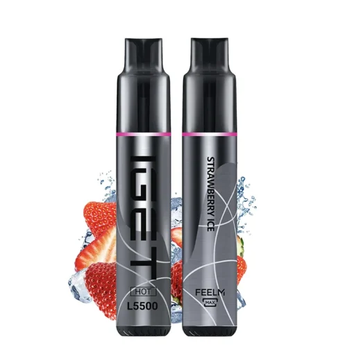 Strawberry Ice – IGET HOT 5500 Puffs