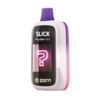 Image of an electronic vaping device branded "HQD SLICK FAST PRO," showcasing a vibrant gradient design and a display indicating "20000 PUFFS.